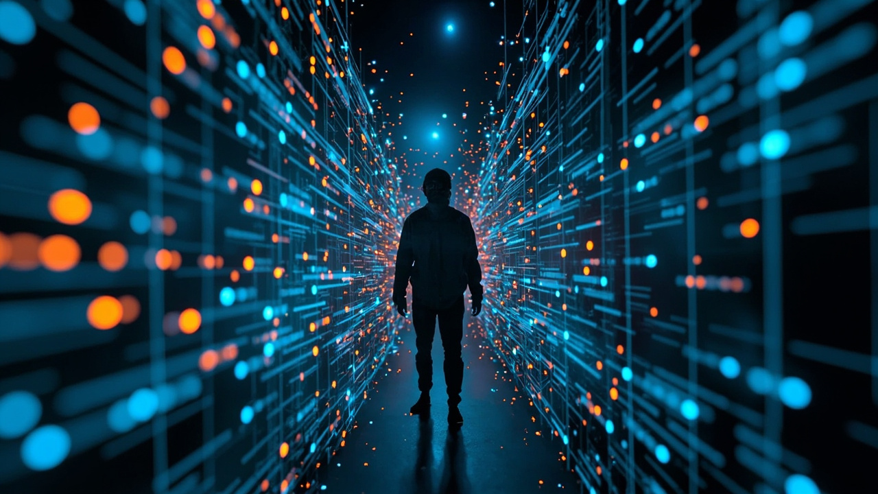 人工智能生成数学证明与人类数学家研究流程示意图占位符